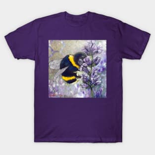 Bumblebee on Lavender T-Shirt